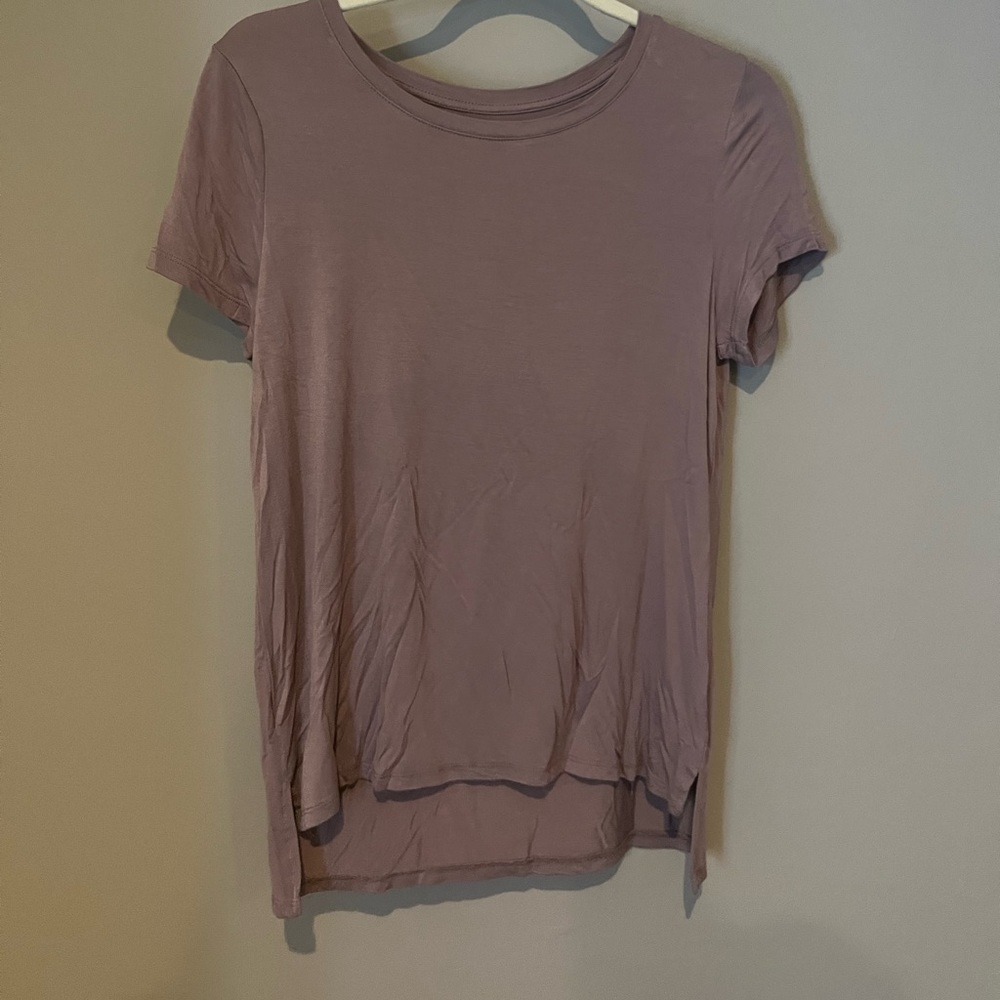 14th & union purple tee shirt